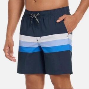 Hurley Men's Blue Gradient Swim Trunks